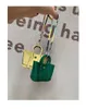 Keychains Handmade Cow Leather Mini Bag Charm Birthday Christmas Valentine039S Day Gift Backpack Hanger Fashion Ornament6592728