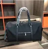 M￤n mode Duffle Bag Triple Black Nylon Travel Bags Mens Top Handle Bagage Gentleman Business Work Tote With Shoulder Strap314m