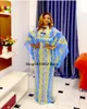 Etniska kläder Long Maxi Dress African Print Dresses For Women 2021 Summer Clothes Dashiki Sexy Hollow Out Boubou Robe Africaine 234h