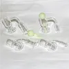 Rauchender Domeless Quartz Terp Slurper Banger Nail mit Ball-Vergaserkappe Ruby Pill Thick Beveled Bangers Heady Nails