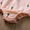 Noworodek Odzież Baby Romper Multi Design Kaktus Wzór Bez Rękawów Solidne dziecko Ubrania dzieci Dziewczyna Cute Pajacyki 13 5SC L2