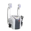 Cryothérapie gras de filets minceur d'équipement de beauté cryolipolyse cavitation ultrasonique radiofréquence machine brûler diode laser diode lipo 2 cryo tête