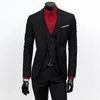Abita da uomo Abiti da uomo Slim da uomo Classic Wedding Casual Suit uomo 3 pezzi set (giacca + pant + gilet) x0909