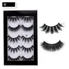 5Pairs Mix Style Faux 3D Mink Eyelashes Soft False Eyelash Natural Thick Long Curl Cruelty Free Eye Lashes Extension Makeup Handmade