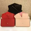 Multi felicie pochette dames kettingzakken portemonnee messenger lederen handtassen schouder hoogwaardige bloem louis turn vutton crossbody vitton tas