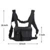 Street Style Tactical Chest Rig Tas Hip Hop Skateboard Militaire borsttas voor mannen Functionele taillepakketten Verstelbare vest T200258J