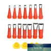 18pcs Applicatore per calafa in acciaio inossidabile Applicatore calafataggio Finitore inco