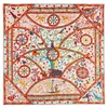 Twill Silk Scarf Women Animals wheels Printing Square Scarves Fashion Wraps Female Foulards Large Hijab Shawls Neckerchief 130CM*130CM