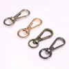 5pcs 4 Sizes Metal Swivel Trigger Lobster Clasp Snap Hook Key Chain Ring Paracord Lanyard DIY Craft Outdoor Backpack Bag Parts