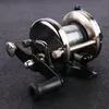 Baitcasting Reels 60% Winter Mini Trolling Ice Fishing Reel Spinning Wheel Fish Tackle Tool With Line