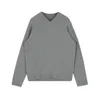 IEFB Mäns Mohair V-Neck Sweater Mäns Koreanska Mode Lös Solid Färg Basic Höst Vinterförtjockning Kintted Toppar Lös 9Y5898 210524