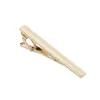 Tie Pin Men Tie Clip Skinny Business Suit shirt tops Clip Pins Bars Golden silver Slim Glassy Necktie Accessories