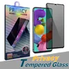 Privacy Tempered Glass Anti-Spy Phone Screen Protector Anti peeping Protectors film For iPhone 13 12 Pro 11 XS Max XR Samsung Note 20 A71 A21s A51 9H with Retail Package