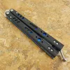 Theone BRS ALT Balisong Trainer Knife jilt swinging Knives BM Channel EDC Tools8602446