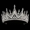 Tiaras And Crown HADIYANA Trendy Gorgeous Women Wedding Hair Accessories Party Jewelry Zirconia BCY8955 Princesa Clips & Barrettes