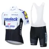 QUICKSTEP Radtrikot Fahrradhosen Set 20D Mtb Ropa Herren Sommer Quick Dry Pro RADFAHREN Shirts Maillot Culotte Wear Racing Sets9463789