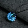 Chains Mountain And Gift Jewelry Resin Moon Transparent Ladies Necklace Nature Necklaces & Pendants