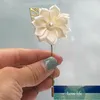 装飾的な花の花輪1ピースの結婚式のコサージュの新郎Boutonniere Prom Man手作りリボン生地バラの布の布の布