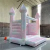 Atividades 4x3x4m Tie Dye Inflável House House Wedding Castelo saltitante para evento ao ar livre