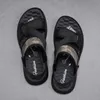 Sandalen voor mannen 2021 trending zomer outdoor vrijetijdsbesteding antislip strand luxe sandaal hoge kwaliteit zachte sole-doeleindende sandaal