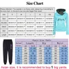 Two Piece Set Women Hoodies and Sweatpants Pullover Sweatshirts Female Tracksuit Autumn Spring Casual Outfits Suit Ladies 211116