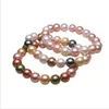 Perles Strands Energy Multicolore Bracelet 8mm Coquillage Naturel Perles Rondes Perle Guérison Stretch Charme Yoga Femmes Bijoux Fawn22