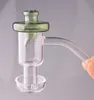 Quartz Rökuppsättning Vakuum Banger Carb Cap Terp Slurper Bangers Domestern Nail For Glass Bongs 10mm 14mm 18mm