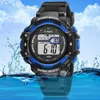 2021 Nya Mäns Mode Digital Klockor Multifunktionell Outdoor Sports Watch Shock Free Backlight Herrklocka Relogio Masculino G1022