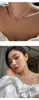 Messing mit 18K Gold Naturperle OT Ketten Halskette Damen Schmuck Designer T Show Runway Sweety Boho Japan Koreanisch Sample Trendy