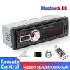 Autoradio Audio FM récepteur stéréo Bluetooth appel de musique 1 Din lecteur MP3 télécommande Support AUX/USB/TF multimédia 12V