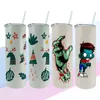 20oz Sublimation tumblers blank Skinny glossy Straight tumbler Stainless Steel white Water