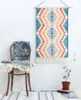 Tapeçarias Bohemian borla parede pendurado home handmade tricô tapeçaria pano planta caixa caixa abrigo ornamentos arte