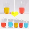 Stand up Plastic Drink Spout Bags for Beverage Liquid Juice Milk Wedding Party Drinking with Nozzle