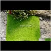 アーチアーバーズパーゴラスブリッジビルディングパティオガーデンアリチシャルグラスローン15x15cm妖精の庭のミニチュアノームモス樹脂クラフト盆栽