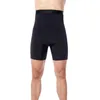 Modelo de corpo masculino modelagem de barriga controle abdômen underwear shorts shaper shaper seamless briefs aptidão emagrecimento boxer treinador cintura alta wai