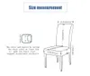 Housses de chaise 2023 Housse en tissu pour chaises de salle à manger fauteuils de salon à dossier haut et canapé de cuisine