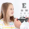 Siyah Görme İyileştirme Bakım Egzersiz Gözlük Gözlük Eğitim Bisiklet Gözlük Pin Küçük Delik Sunglass Kamp Gözlükler