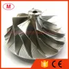 HE551V 71.75 / 109.00mm 8 + 8 Blades Turbocharger Turbo Billet Compressor Wiel / Aluminium 2618 / Frezen Wiel voor Cartridge / CHRA / CORE