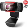 HD 1080P Webcam Mini-Computer-PC-Webkamera mit Mikrofon, drehbare Kamera, Live-Übertragung von Videos, unterstützt MAC, Windows und Android