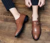 Mens Penny Loafers Leather Business designer Dress Shoes for Men Quality Hand Painted Slip On Male Footwear luxurys shoe