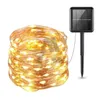 Strings LED Outdoor Solar Lamp String Lights 100 LED Fairy Holiday Festa di Natale Ghirlanda Giardino Impermeabile 10m Decor For