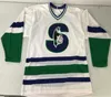 Anpassa vintage Springfield -indianer Hockey Jersey broderi syade alla nummer och namntröjor