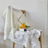 Cutelife ins Lace Tablecloth Tablecloth Capa de Retângulo Piquenique Nascerante Arte De Casamento De Fundo Decoração Pano 210626