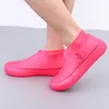 NEW!!! Waterproof Shoe Cover Silicone Material Unisex Shoes Protectors Rain Boots for Indoor Outdoor Rainy Days Reusable EE