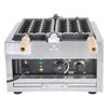 220V Skewer Ball Waffle Maker Takoyaki Machine Electric Bak Pann Commercial Egg Maker Snacks Equipment8140202