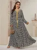 2021 Abaya longue printemps femmes dames robes grande taille mode couture élégante Ramadan Maxi robe X0521