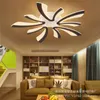 Luci moderne della decorazione della casa di rettangolo del quadrato della luce del fiore di loto del soffitto di cristallo di lusso del LED