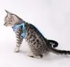 Cat Collars & Leads Adjustable Pet Traction Rope Bowknot Vest Chest Harness Set Breathable Mesh Strap Pets Supplies Suministros Para Perros