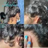 Atacado pré arrancado 360 frontal 100% cabelo humano virgem cabelo humano 360 frontal cheveux vierge 360 lacefront peruca271m