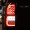 أجزاء الأضواء الذيل للسيارات لتويوتا هايلكس Aveo 2015-2021 المصابيح الخلفية مصباح خلفي LED إشارة عكس لمبة وقوف السيارات